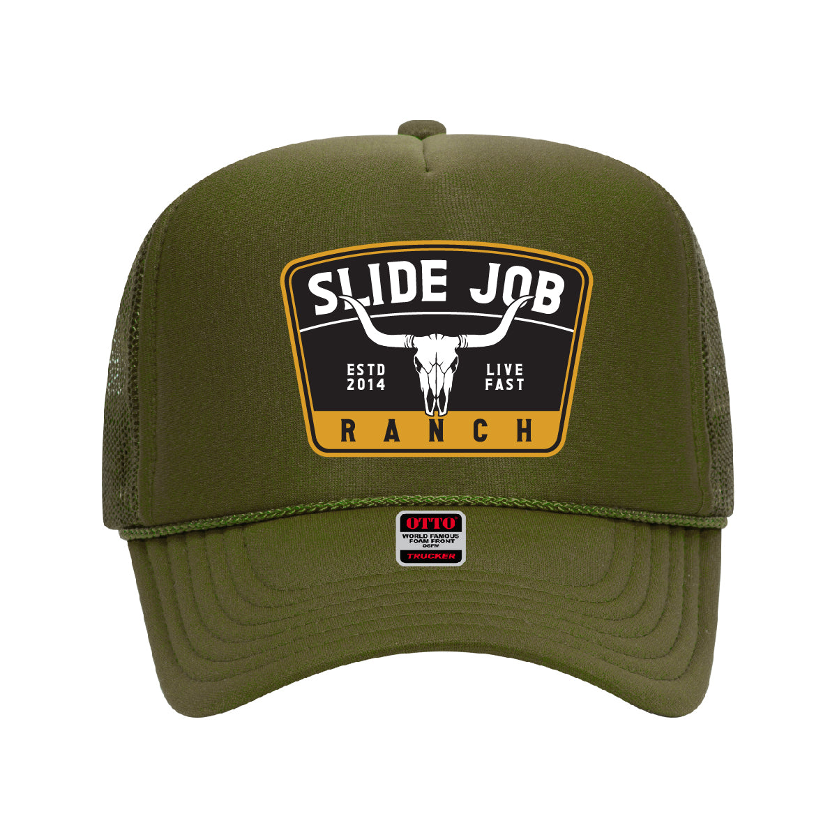 Longhorn Patch Trucker