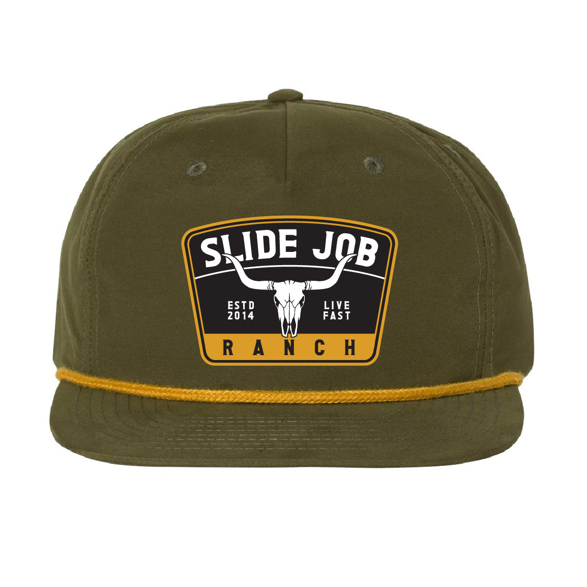 Longhorn Patch Rope Flatbill