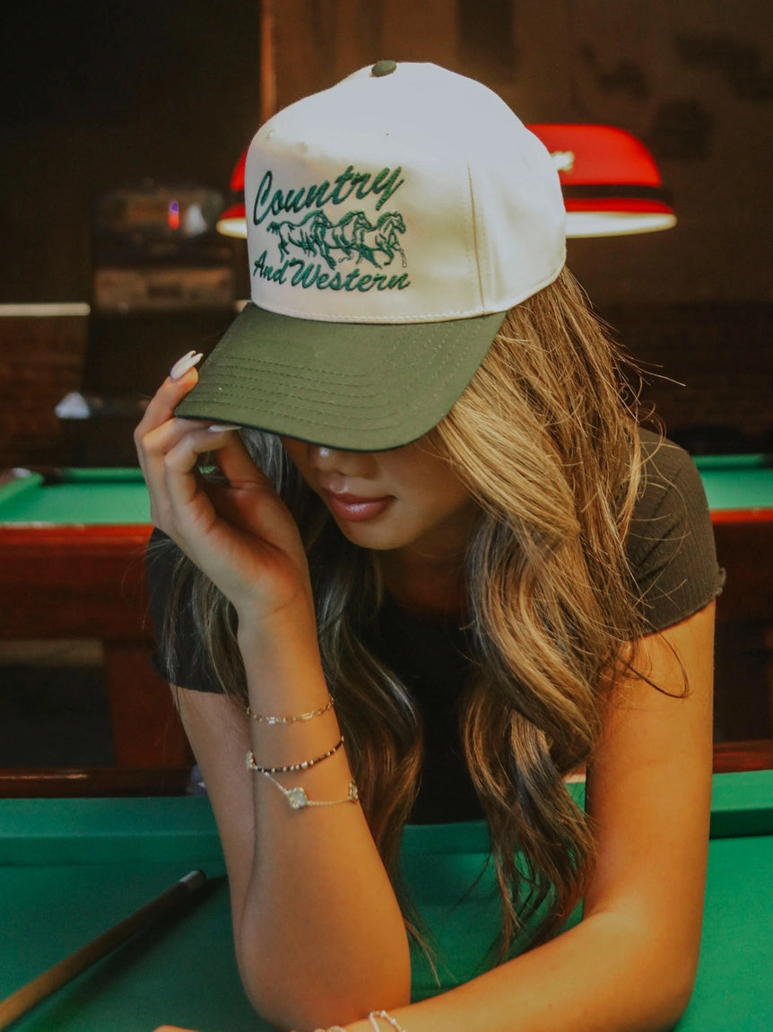 Country and Western Trucker Hat