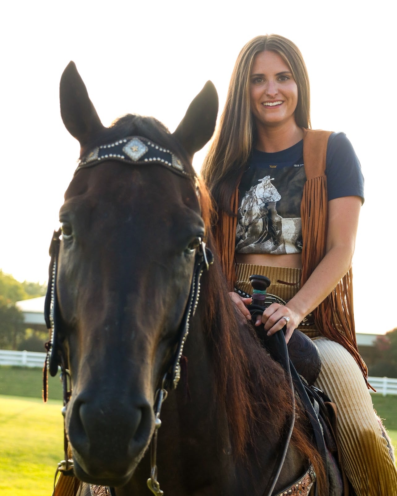 Ladies Ain't My First Rodeo Tee
