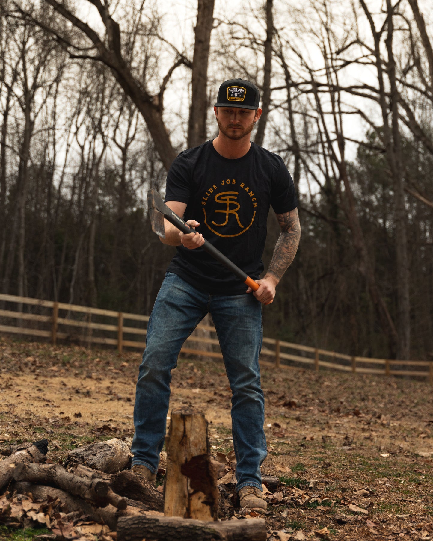 Branded Tee - Black