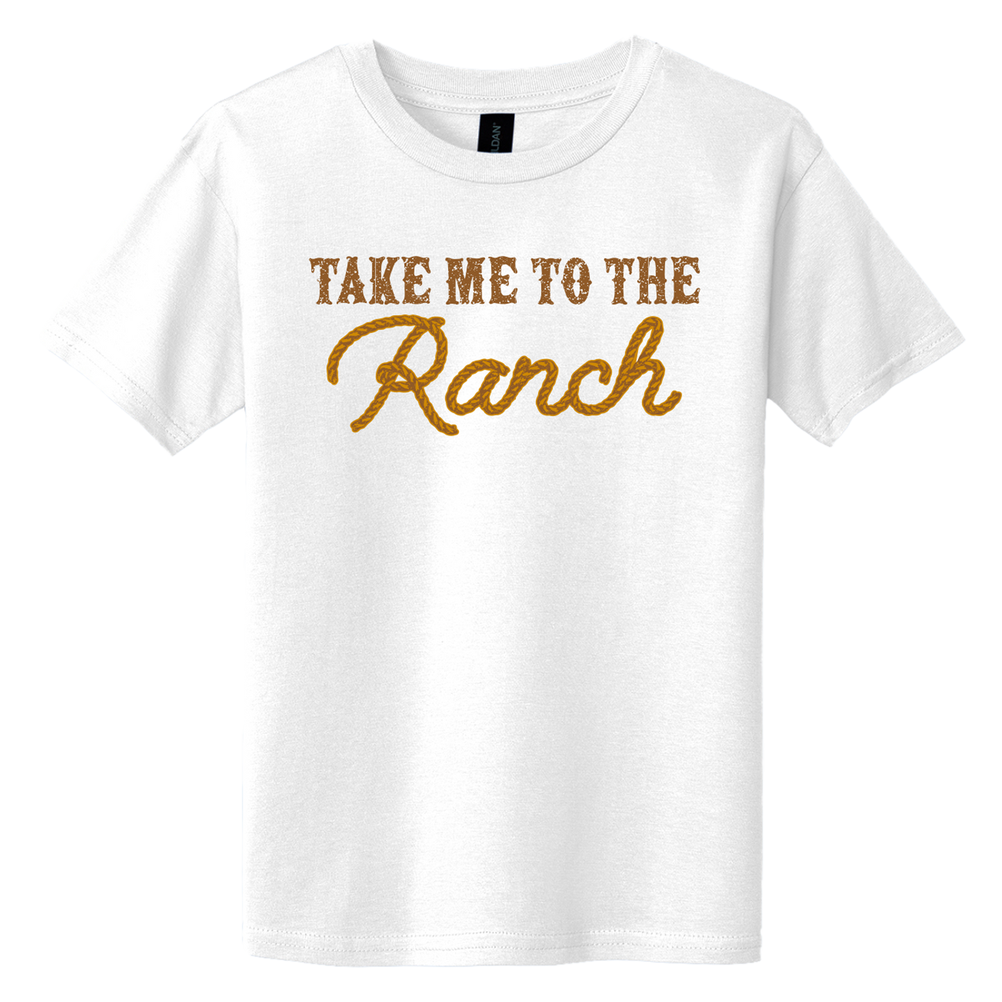 Youth Take Me to the Ranch Tee