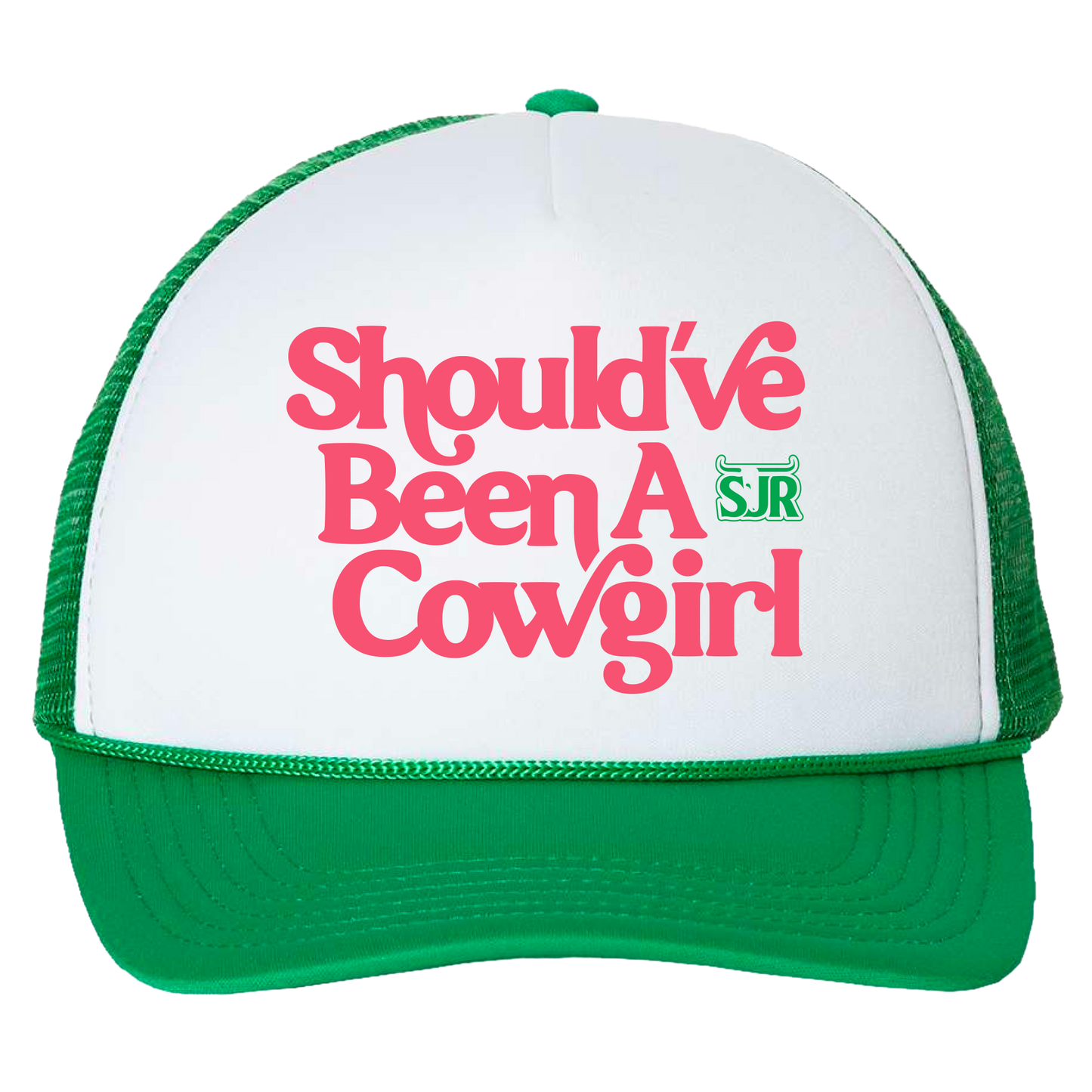 Should've Been a Cowgirl Trucker Hat