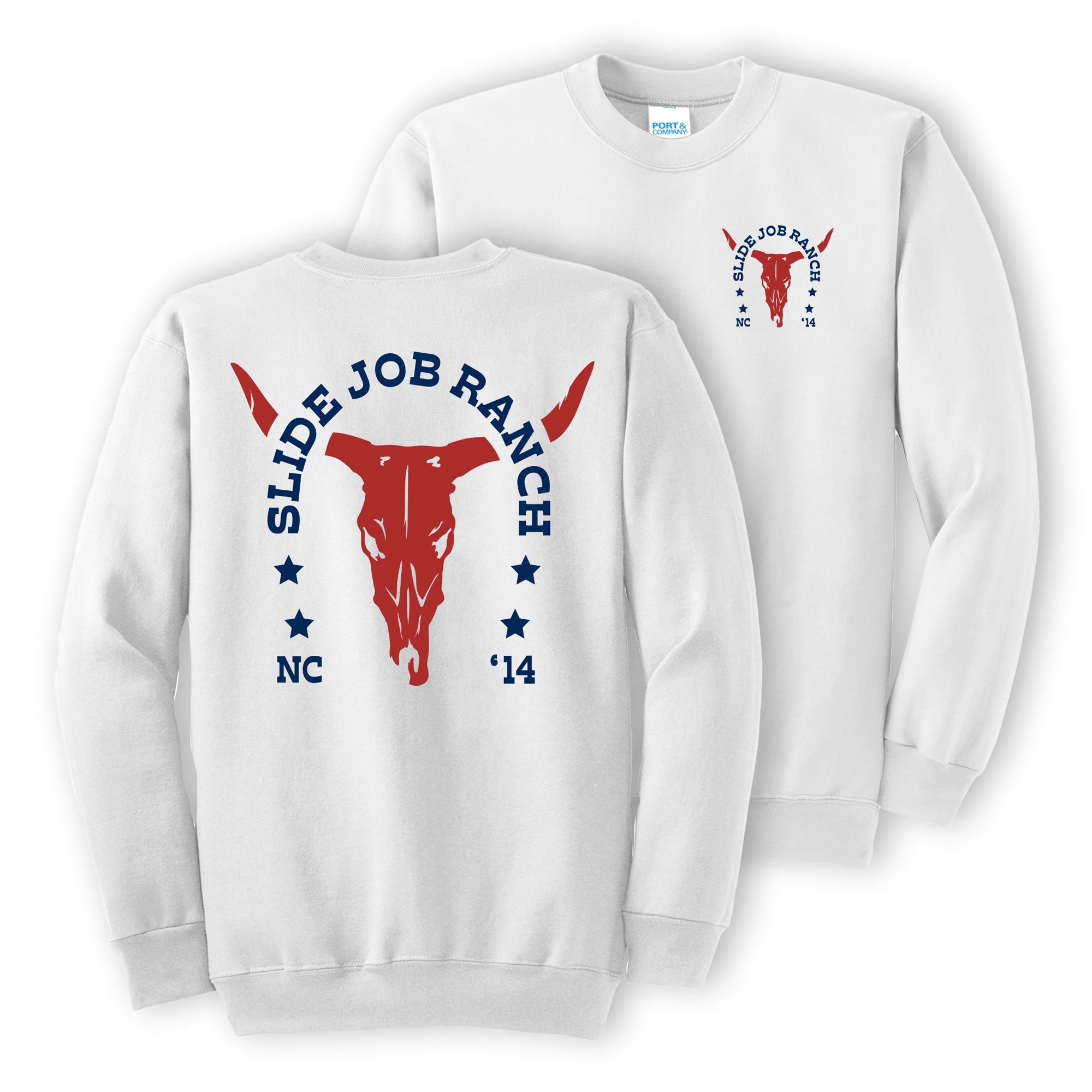 Skully Crewneck Slide Job Ranch