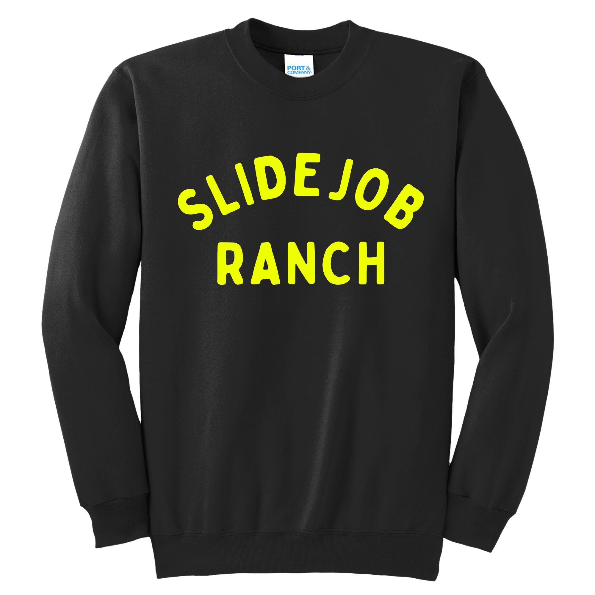 Neon Lights Crewneck Slide Job Ranch