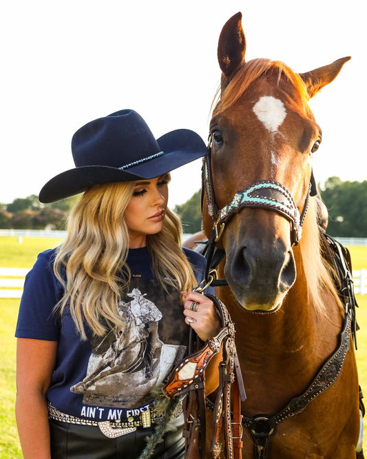 Ladies Ain't My First Rodeo Tee