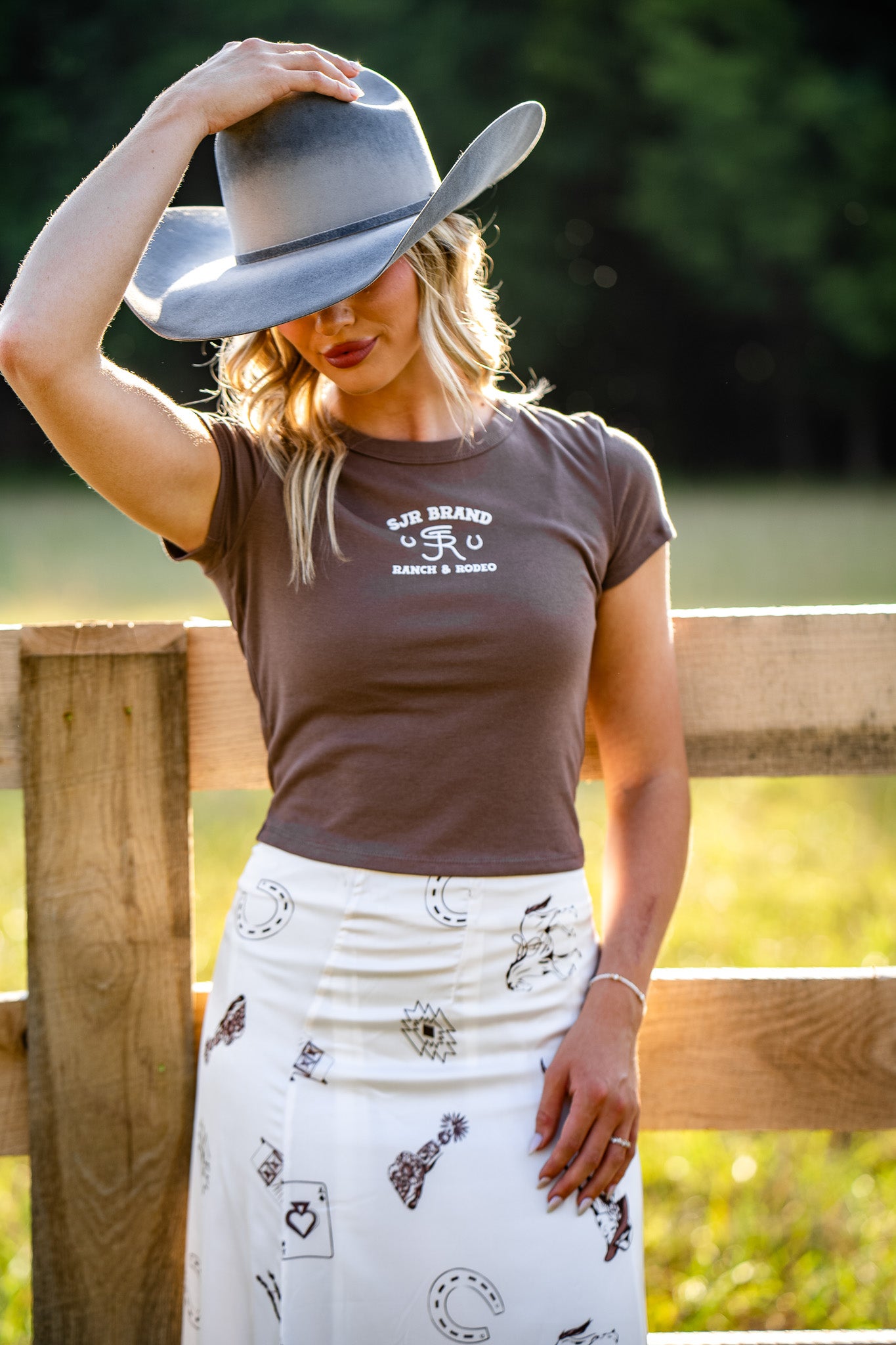 Ladies SJR Brand Tee