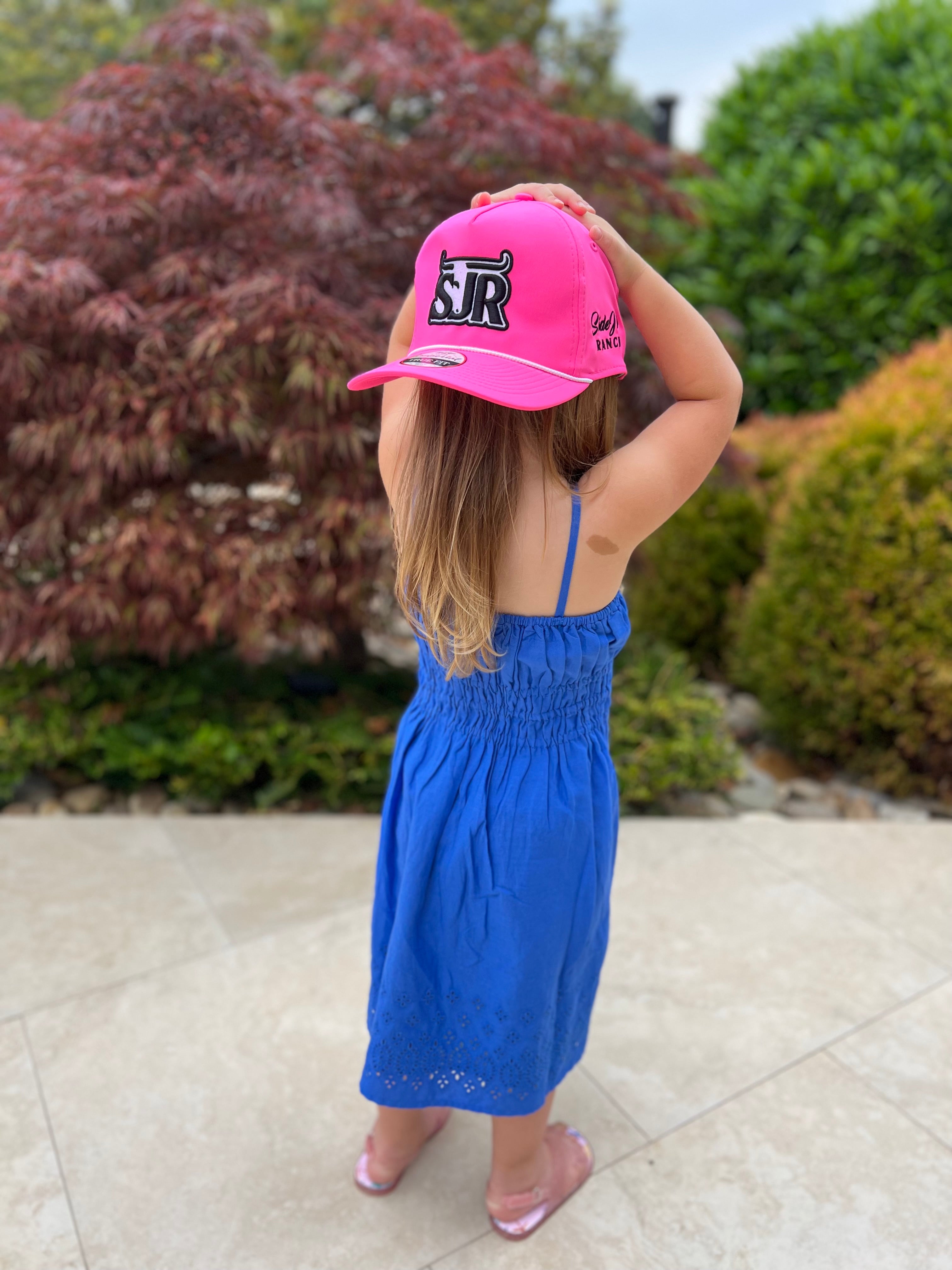 Ranch Rope Hat - Neon Pink