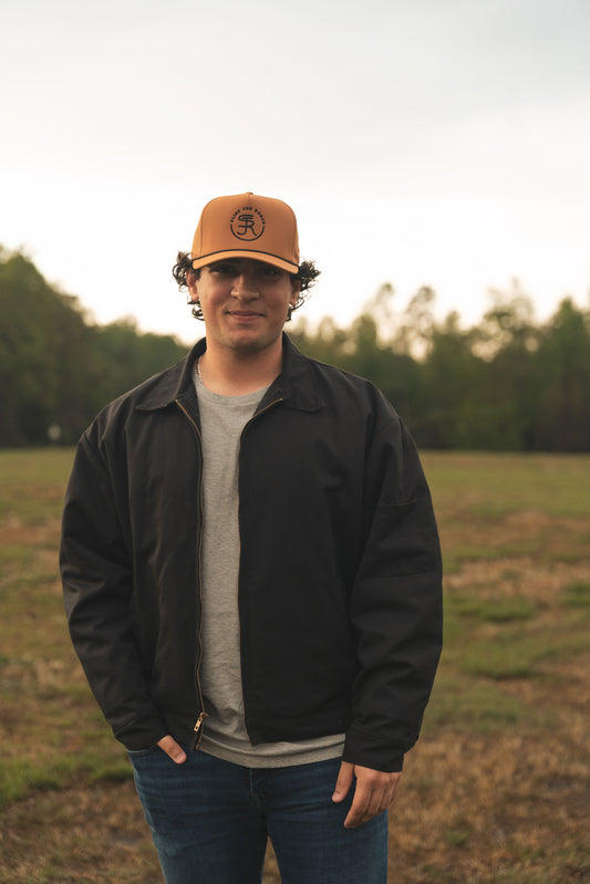 SJR Brand Hat - Brown