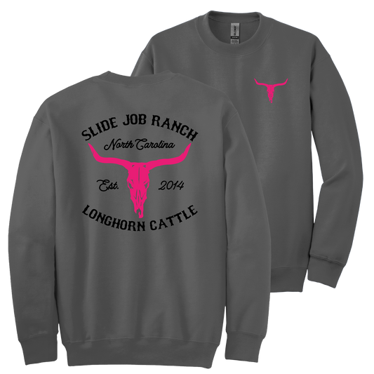 CHARITY: Longhorn Cattle Crewneck